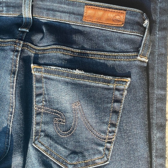 AG Adriano Goldschmied The Stilt Cigarette Jeans -Size 24R - Picture 15 of 16